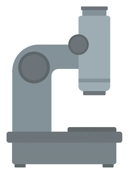 Επαγγελματικό εργαστήριο μικροσκόπιο. — Διανυσματικό Αρχείο