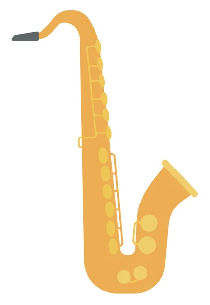 Klassisk saxophon illustration — Stock vektor