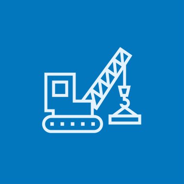 Kaldırma Vinç satırı simgesi.