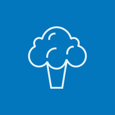 Brokoli satırı simgesi.