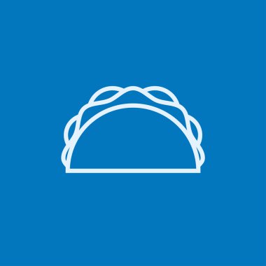 Taco satırı simgesi.