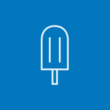 Buzlu şeker satırı simgesi.