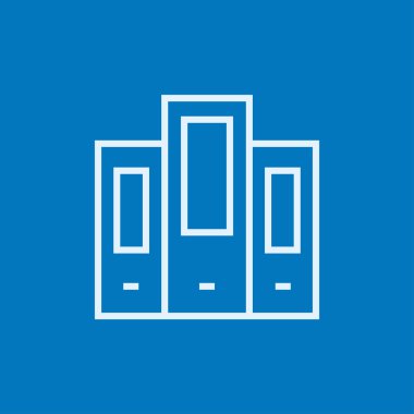 Sıra klasörleri satırı simgesi.