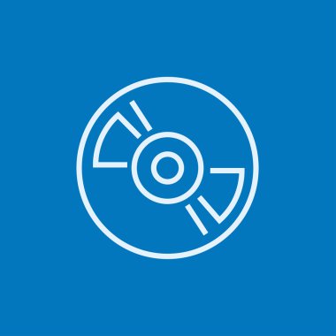 Reel kaset çalar çalar kaydedici satırı simgesi.