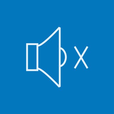 Hoparlör satırı simgesini kapat.