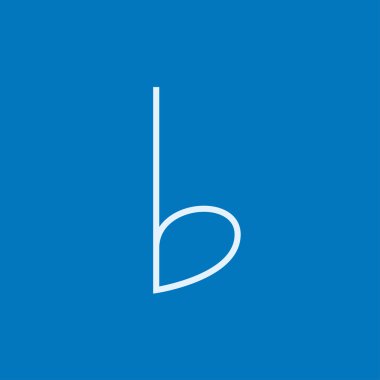 Müzik notu satırı simgesi.