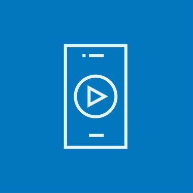 Akıllı telefon satırı simgesi.