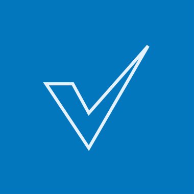 Onay satırı simgesi.