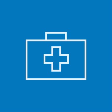 İlk yardım kiti satırı simgesi.