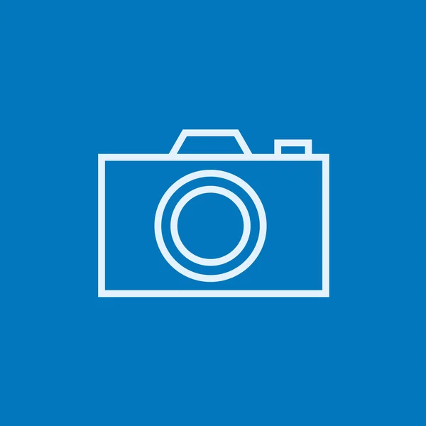 Camera lijn pictogram. — Stockvector