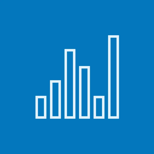 Korektor graficzny ikona linii. — Wektor stockowy