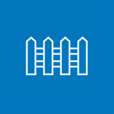 Çit satırı simgesi.