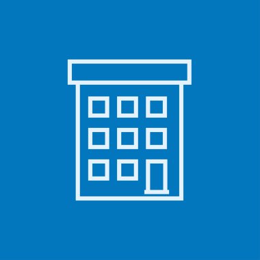 Satırı simgesi bina kat mülkiyeti.