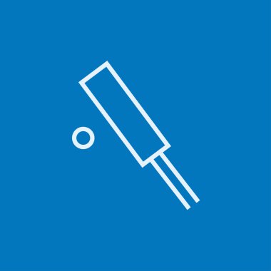 Kriket satırı simgesi.