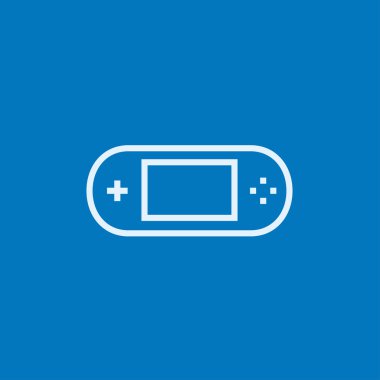 Game console gadget line icon.