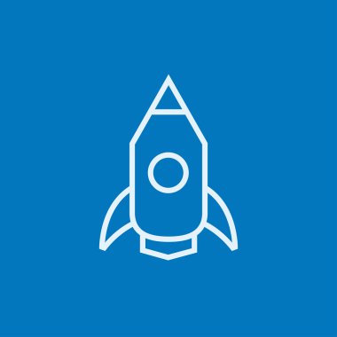 Roket satırı simgesi.