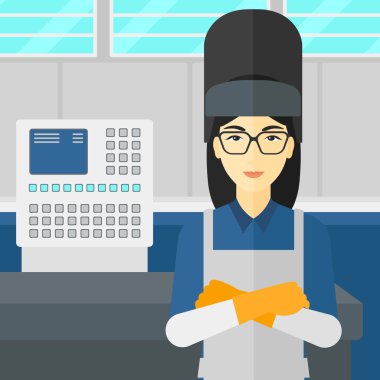 Emin gülümseyen Kaynakçı.