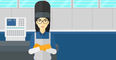 Emin gülümseyen Kaynakçı.