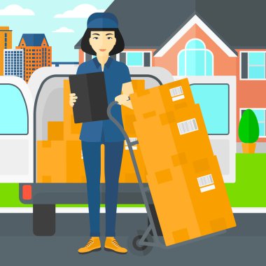 kadın kutuları teslim.