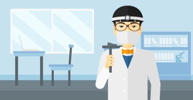 Ear nose throat doctor.