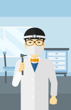 Ear nose throat doctor.