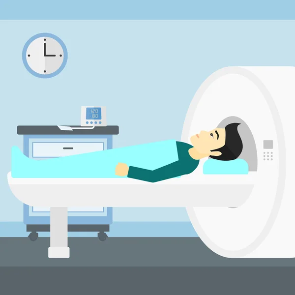 Magnetic resonance imaging. — Stock Vector