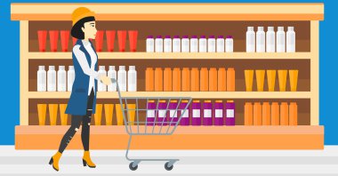 Müşteri arabası ile.