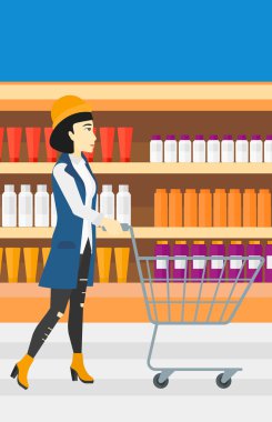 Müşteri arabası ile.