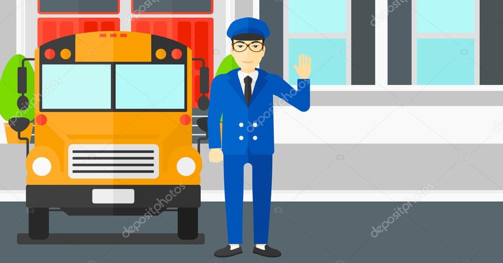 Bus driver cartoon Vector Art Stock Images | Depositphotos Bus driver cartoon Vector Art Stock Images | Depositphotos