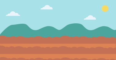 Sürülmüş tarım alanının arka plan.