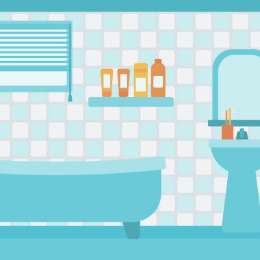 Özel banyo arka plan.