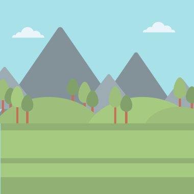 Dağ manzarası arka plan.