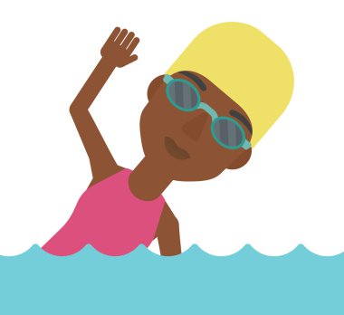 Yüzücü eğitim Havuzu.