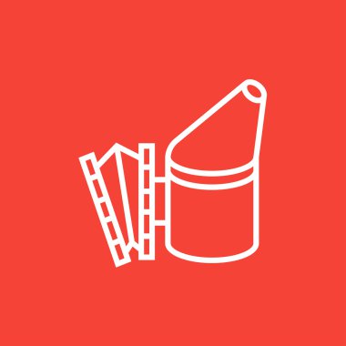 Arı kovanı sigara içen satırı simgesi.