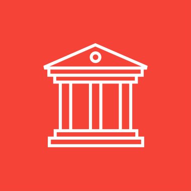 Müze satırı simgesi.