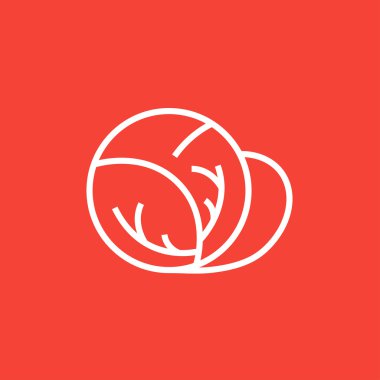 Lahana çizgisi simgesi