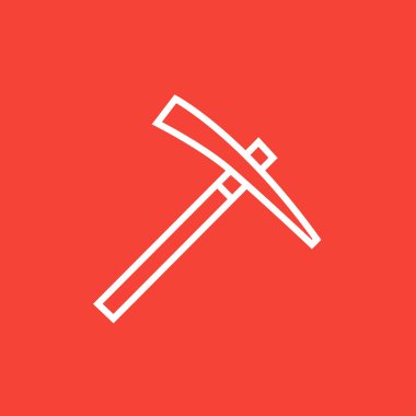 Kazma satırı simgesi.