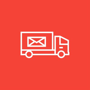 Posta van satırı simgesi.