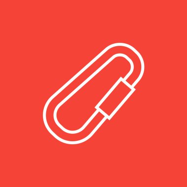 Tırmanma çantanıza satırı simgesi.