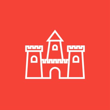 Sandcastle satırı simgesi.