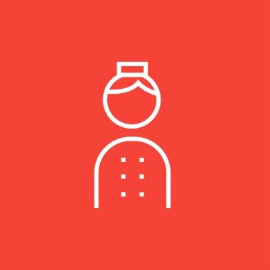 Belboy satırı simgesi.