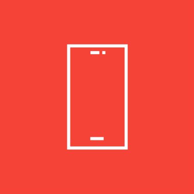 Cep telefonu satırı simgesi.