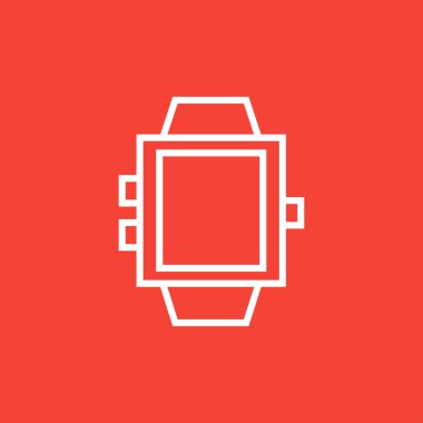Smartwatch satırı simgesi.