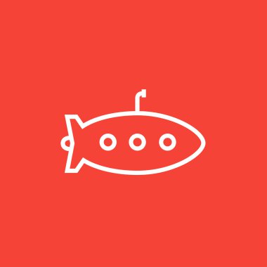 Denizaltı satırı simgesi.