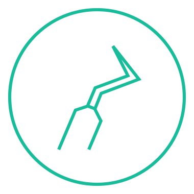 Diş kazıyıcı satırı simgesi.