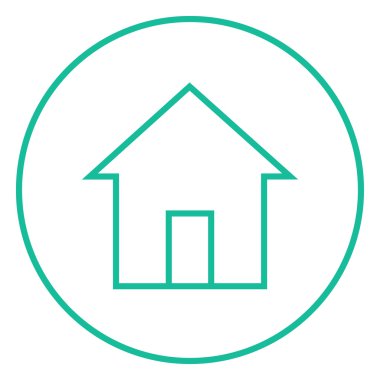 Ev satırı simgesi.