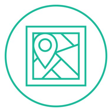 İşaretçi çizgi simge ile göster.