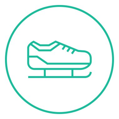 Paten satırı simgesi.