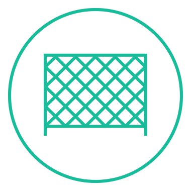 Spor ağlar satırı simgesi.