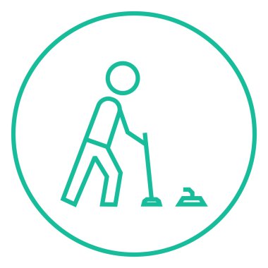 Kıvrık satırı simgesi.